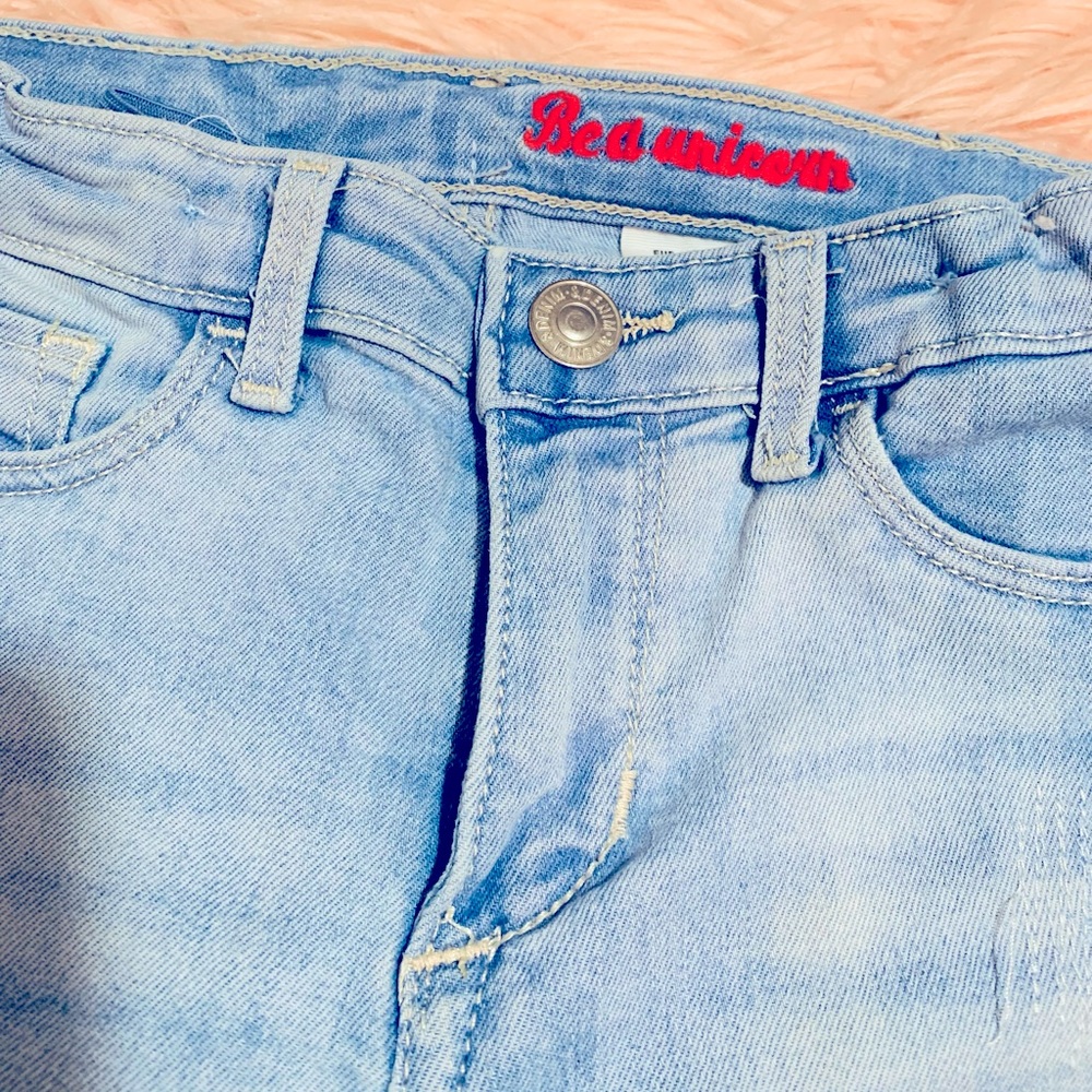 Jeans + 2 Long Sleeve Tops For Girl Size 7 Years - Picture 11 of 16